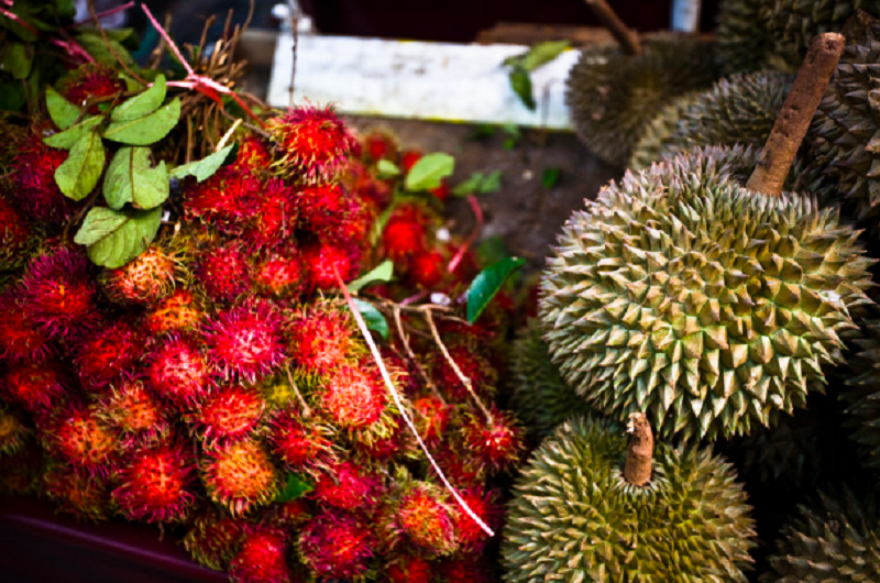 rambutan durian 