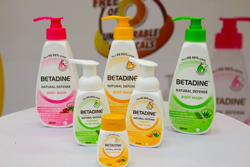 betadine natural defense