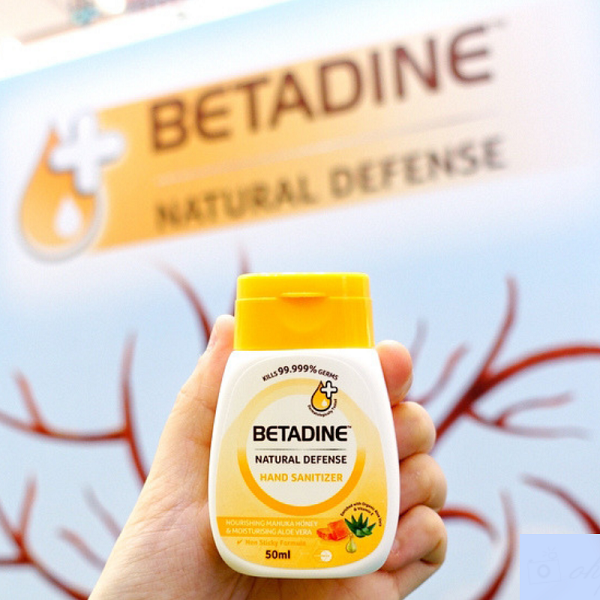 betadine natural defense