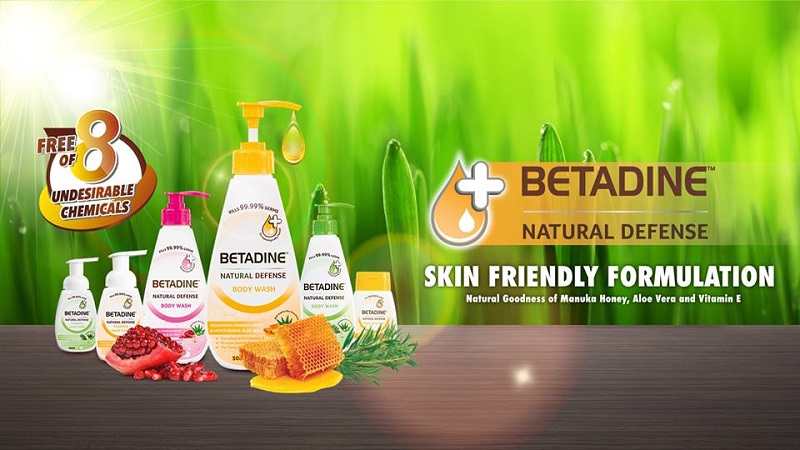 betadine natural defense