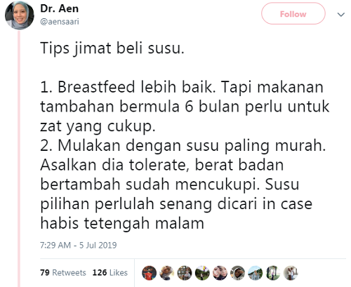 barangan bayi oleh Dr. Aen