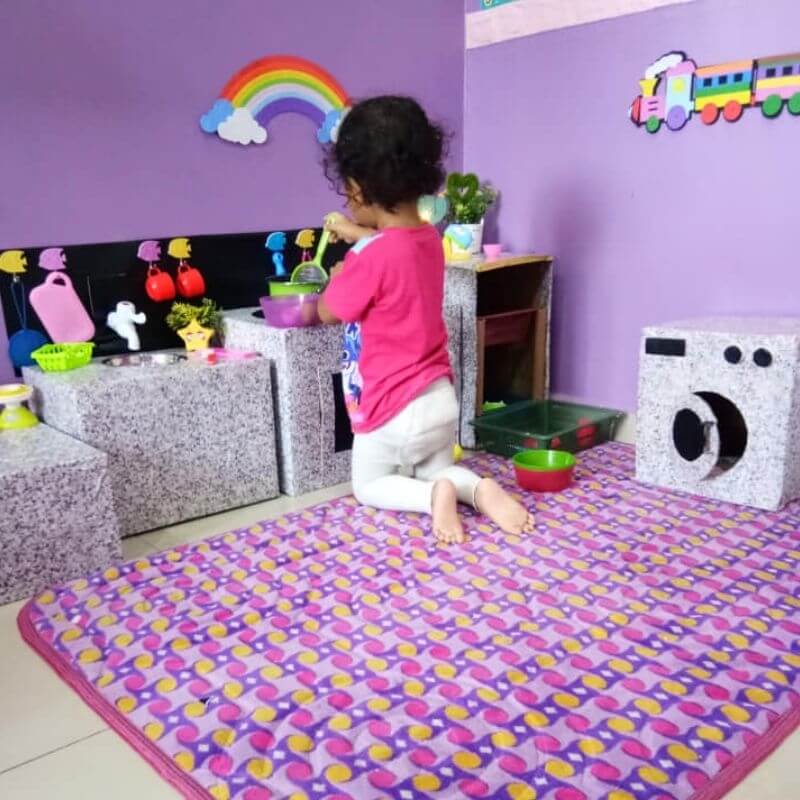 Si Manja Pun Boleh Asah Skil Memasak Dengan Dapur Mini Ini!