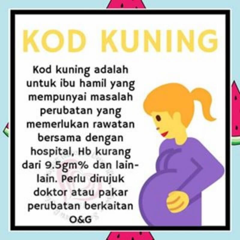 kod kuning