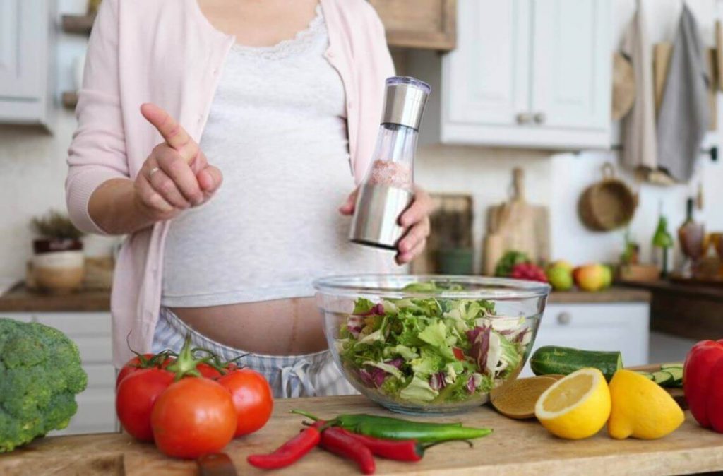 Dieta embarazo con sobrepeso