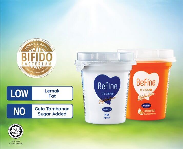 yogurt probiotik BeFine