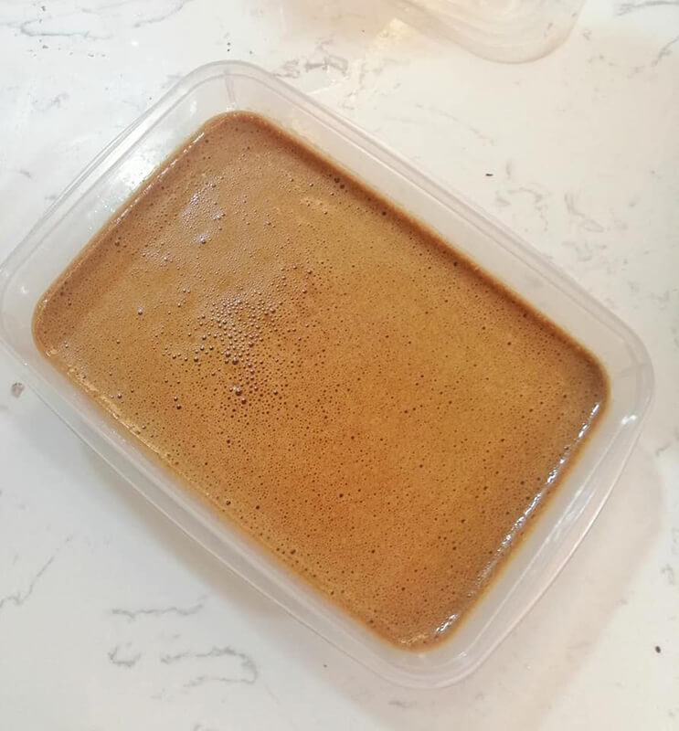 kek milo kukus