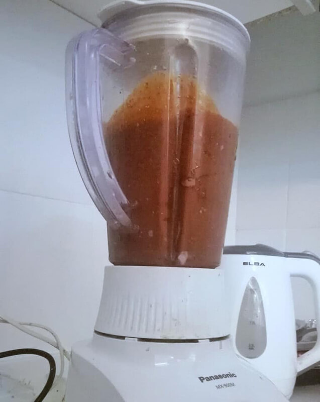 kek milo kukus
