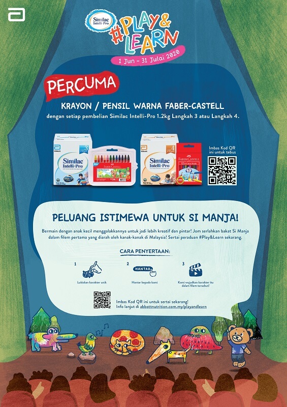 Bermain dan belajar bersama Similac