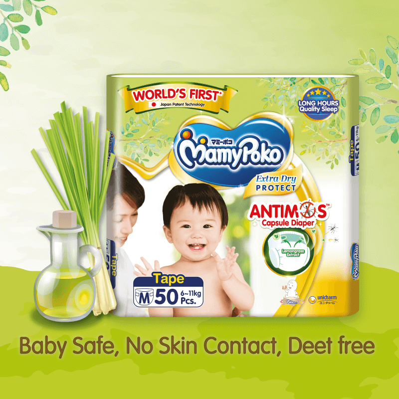 mamypoko extra dry protect antimos