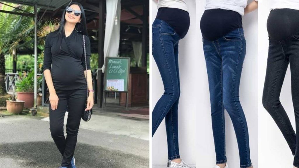 Maternity jeans antara pilihan favourite fesyen ibu mengandung