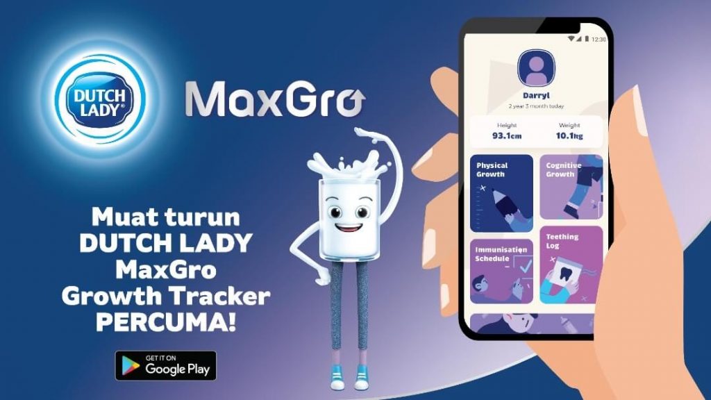 DUTCH LADY MaxGro Growth Tracker