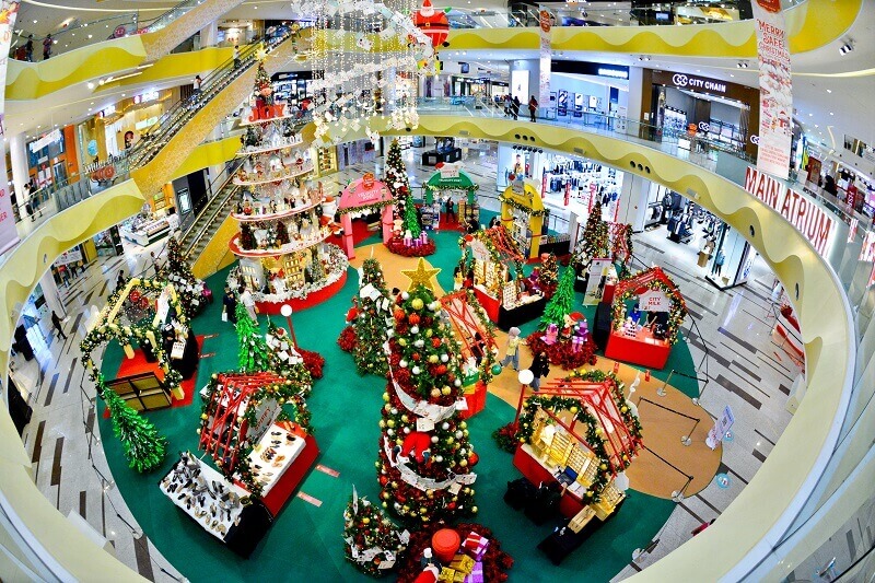 Blessed Christmas di ruang Main Atrium Sunway Velocity Mall