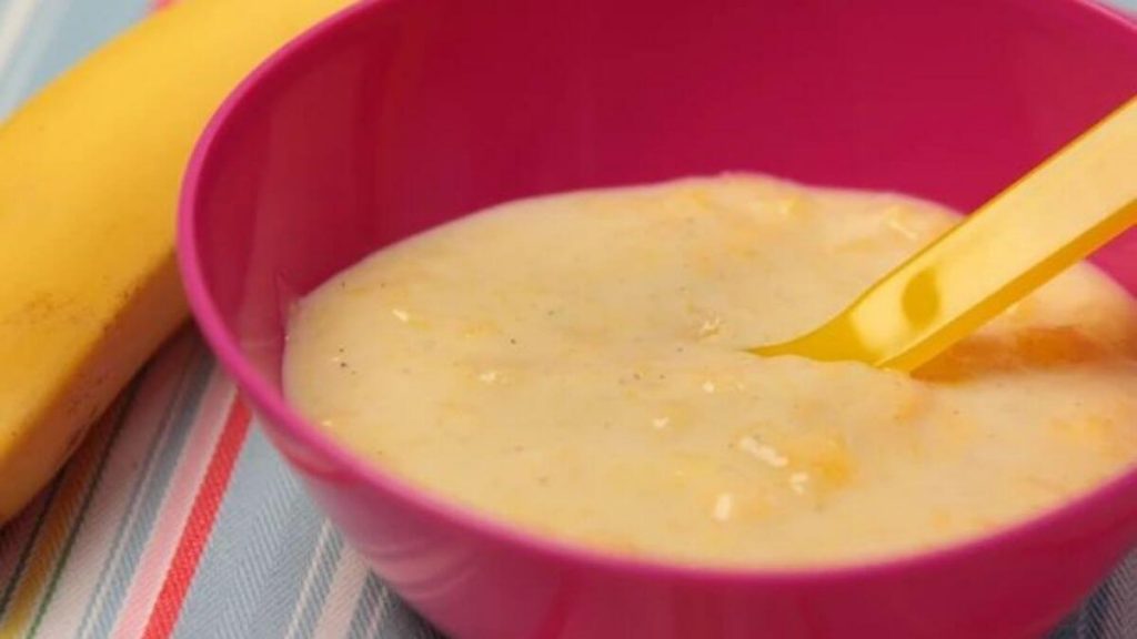 rice pudding mangga makanan bayi 8 bulan