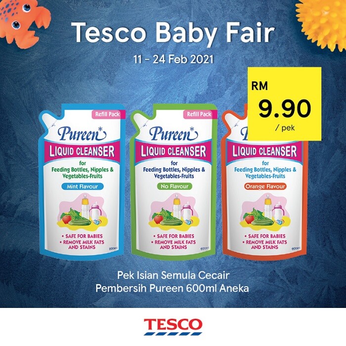 Pureen di Tesco Baby Fair 