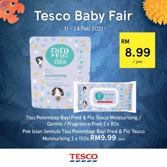 Fred & Flo di Tesco Baby Fair 