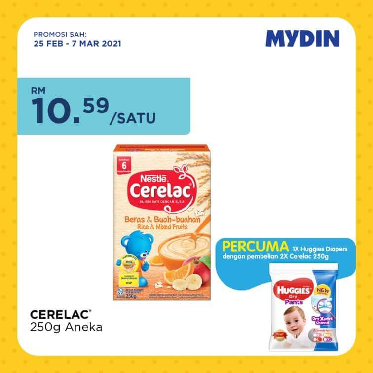 Cerelac di MYDIN Kids & Baby Fair 