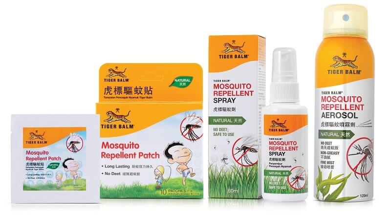 Tiger Balm Mosquito Repellent Range
