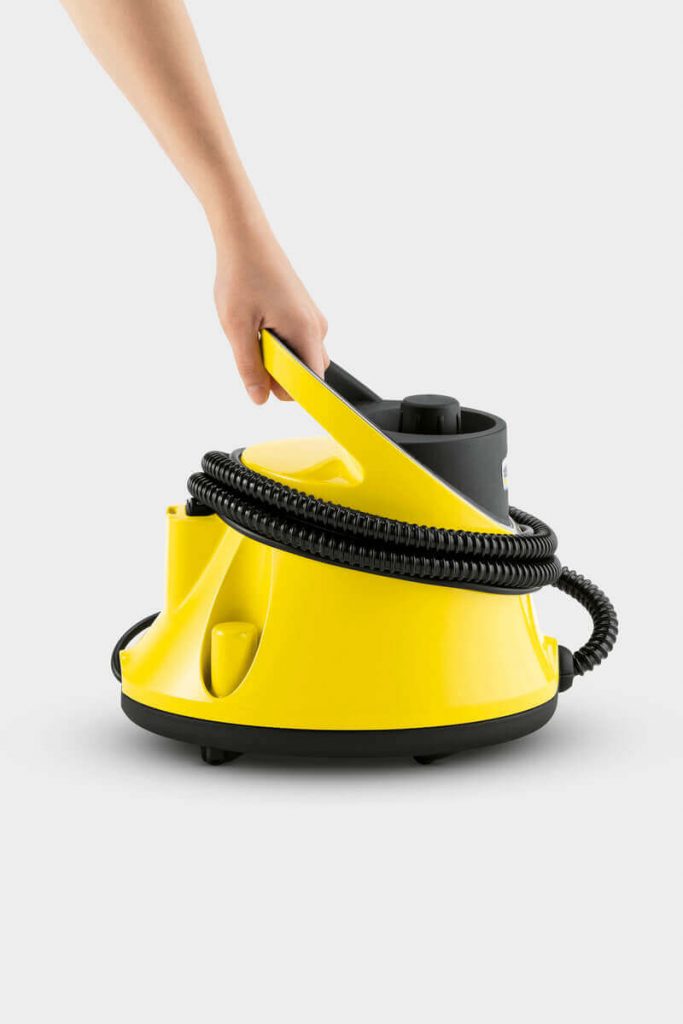 steam cleaning dengan Karcher