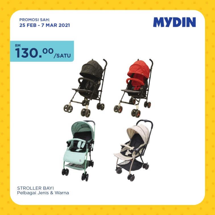 stroller MYDIN Kids & Baby Fair 