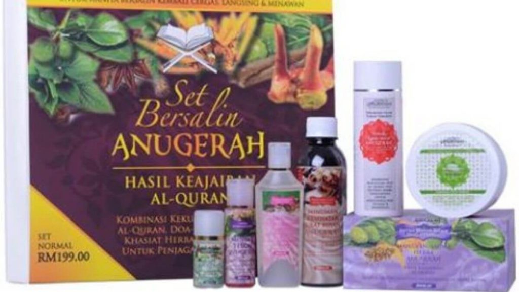 Set berpantang Anugerah