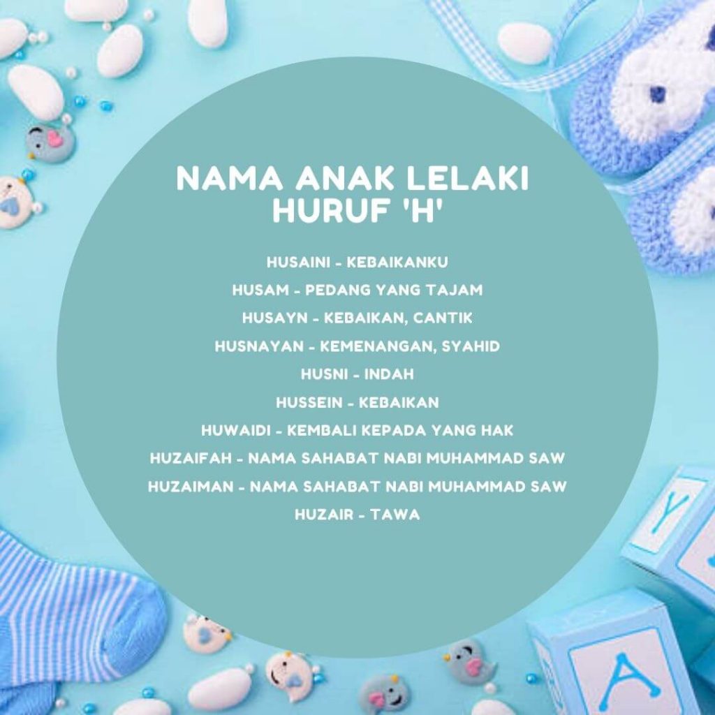 nama anak lelaki H