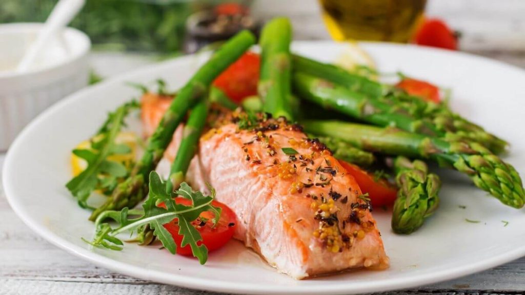 salmon antara makanan diet