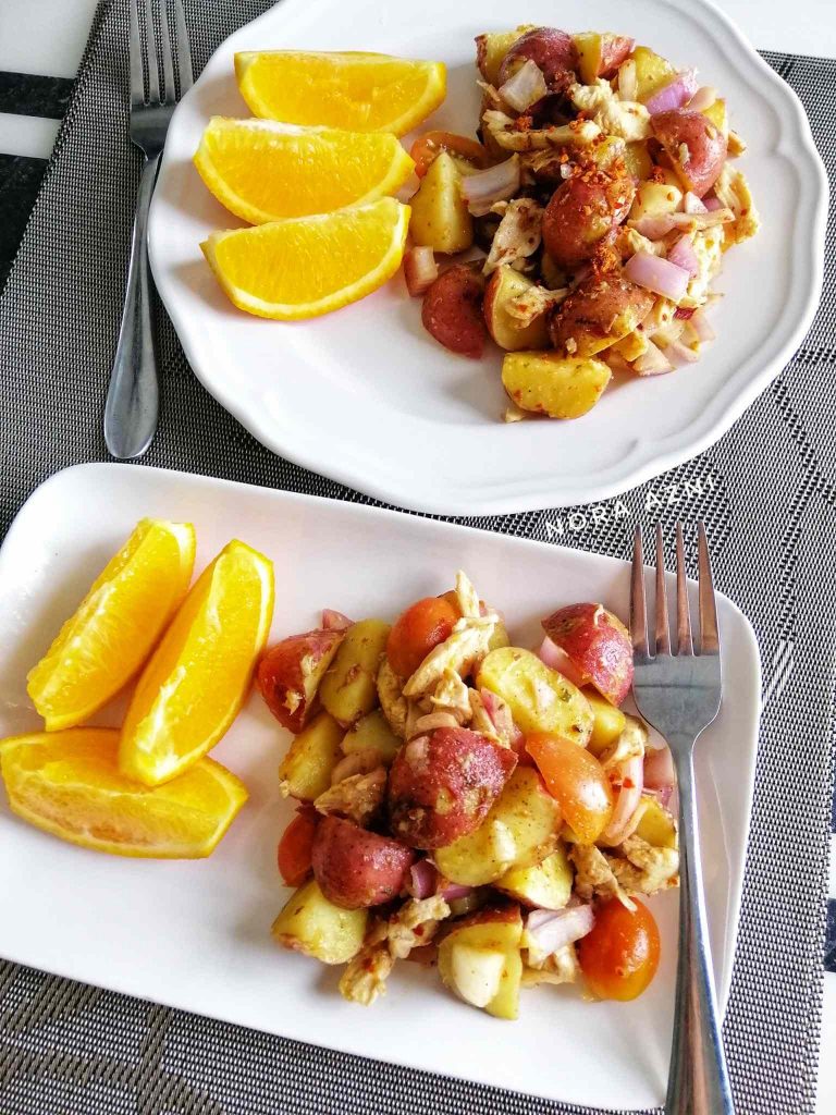 potato chicken salad