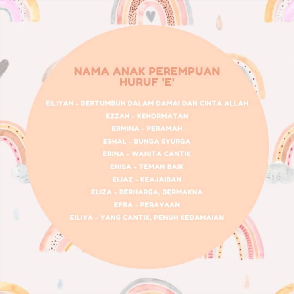 Nama Anak Perempuan Huruf H