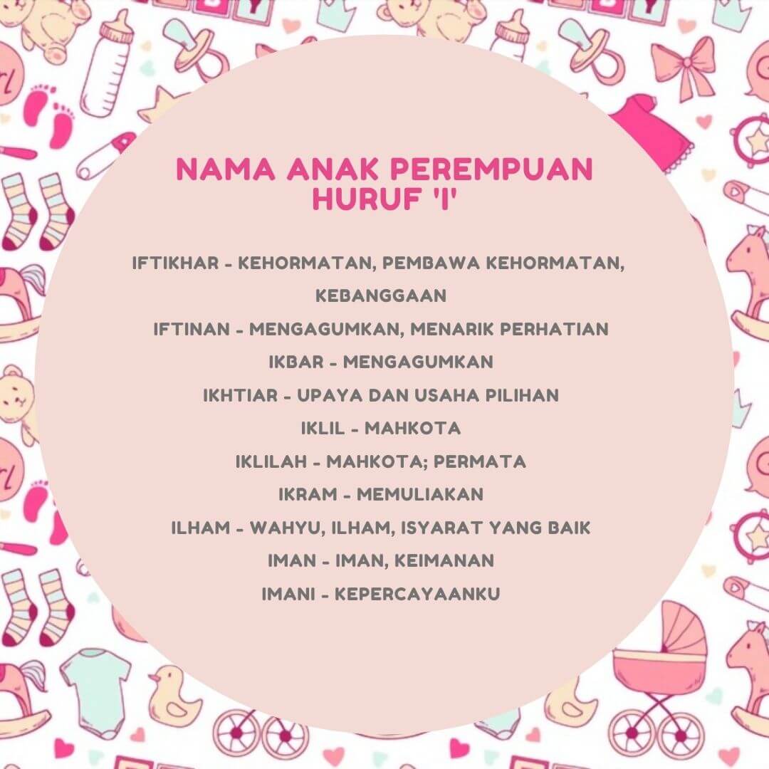 nama dan maksud yang baik dalam islam