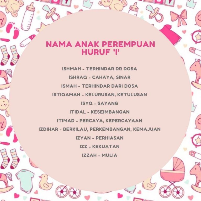 Nama Anak Perempuan Huruf I - Maksud Yang Baik Dalam Islam