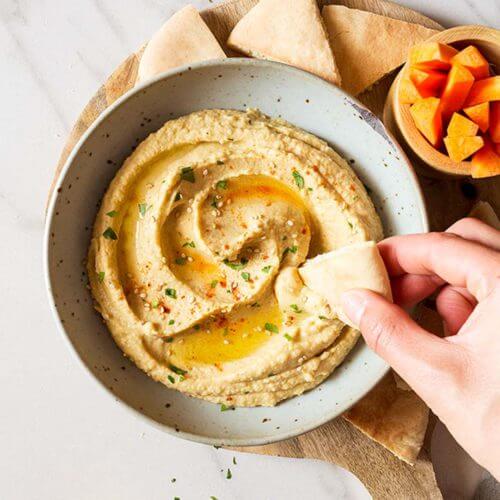 hummus sebagai Snek Untuk Orang Berpantang