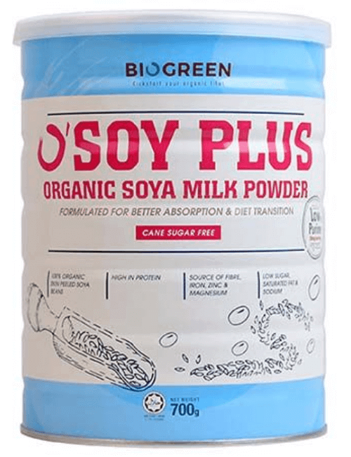 susu soya untuk bayi osoy plus