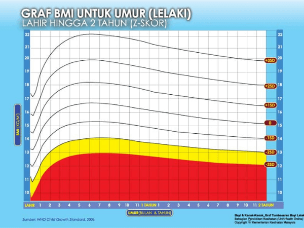 Kiraan bmi perempuan