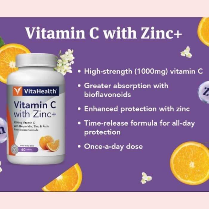 vita health vitamin C with Zinc ibu mengandung