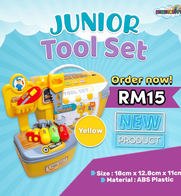 mainan kanak kanak junior tool set