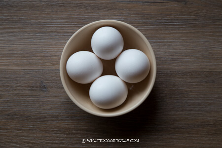 cara buat telur separuh masak