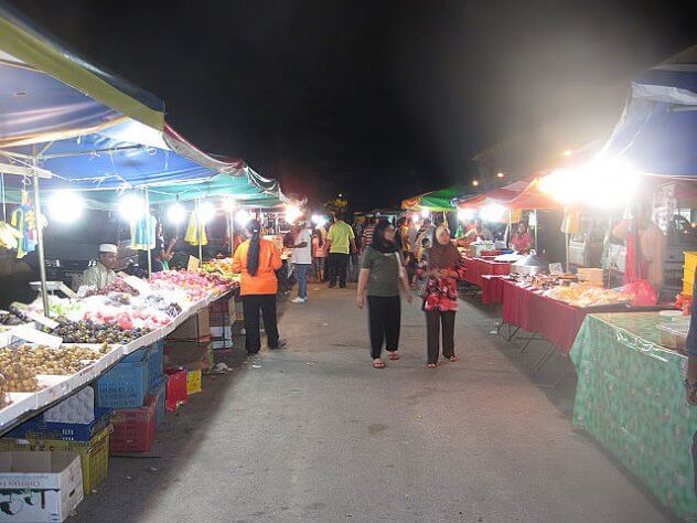 pasar malam temoyong