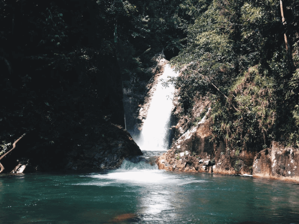 tempat menarik di Pahang - air terjun lata biru