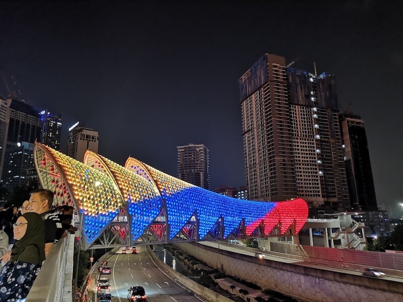 jambatan saloma - tempat menarik Kuala Lumpur