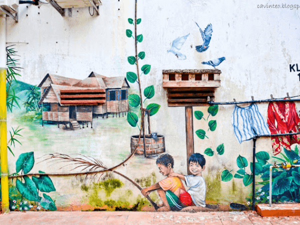 Tempat Menarik Di Kluang -  Kluang Street Art