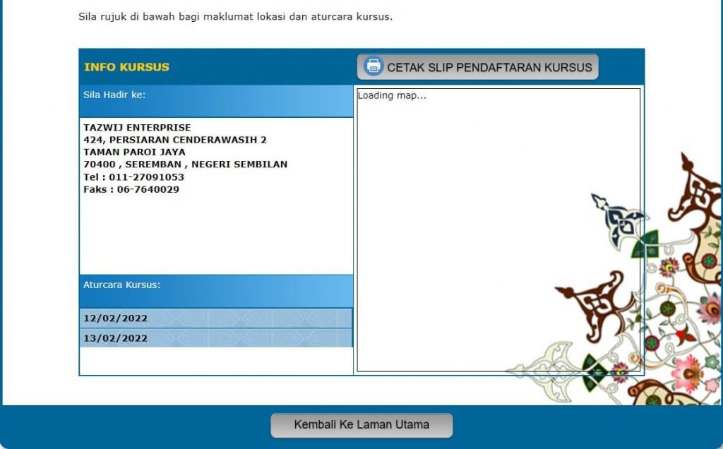 Kursus kahwin negeri sembilan