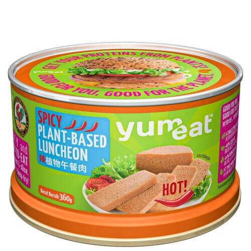 Daging Luncheon Berasaskan Tumbuhan Yumeat™ Pedas