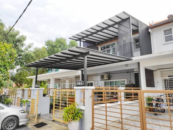  Awning Rumah Aluminium