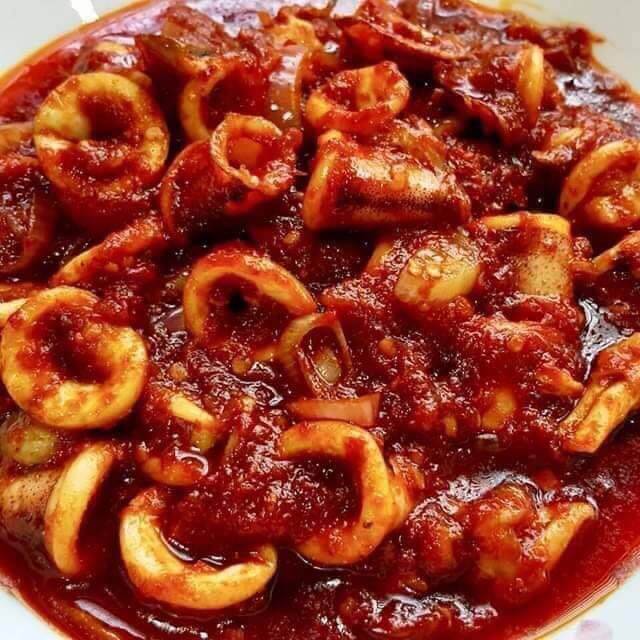 sambal sotong mudah