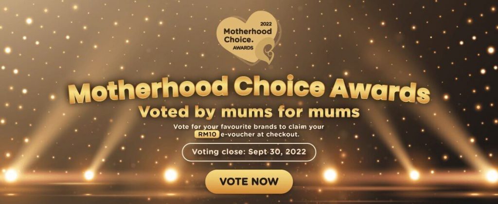 motherhood choice awards di aplikasi Motherhood.com.my