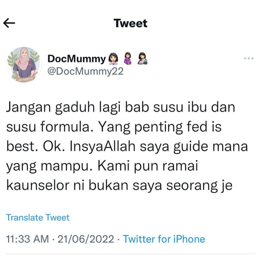 perkongsian Docmummy22 di Facebook