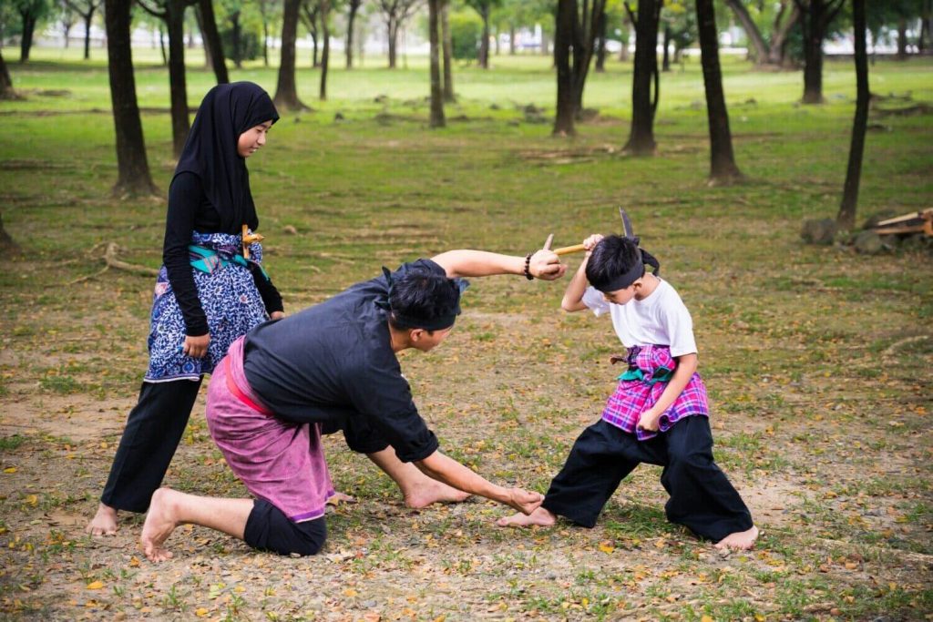 kelas cuti sekolah - silat 