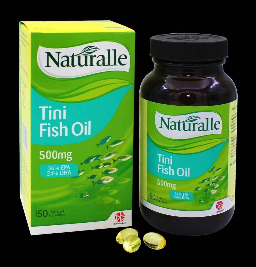 minyak ikan Naturalle Tini Fish Oil