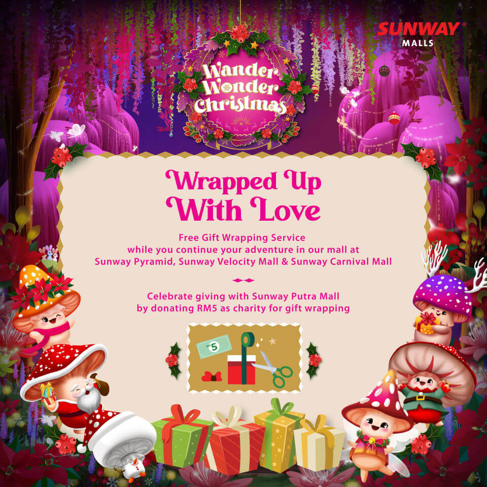 Wander Wonder Christmas Sunway Pyramid