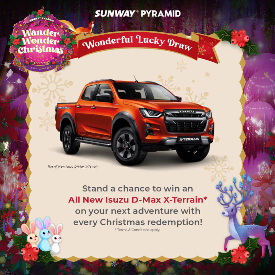 Wander Wonder Christmas Sunway Pyramid